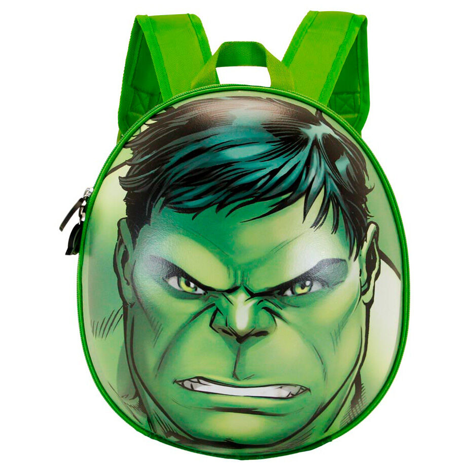 Buen sentimiento Auroch emergencia Mochila Eggy Hulk Vengadores Marvel 28cm - Seika